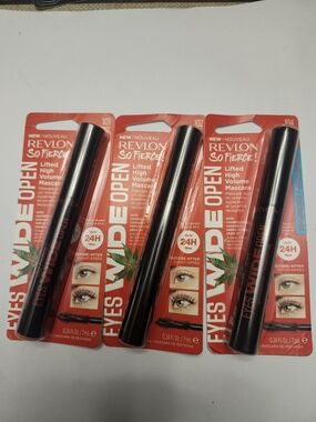 Revlon So Fierce! Lifted High Volume Mascara Trio - Black